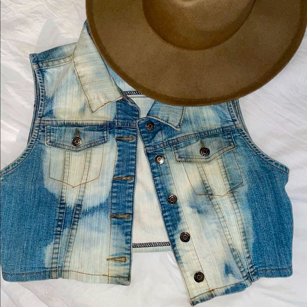 ChiQle Denim Architect Denim Vest